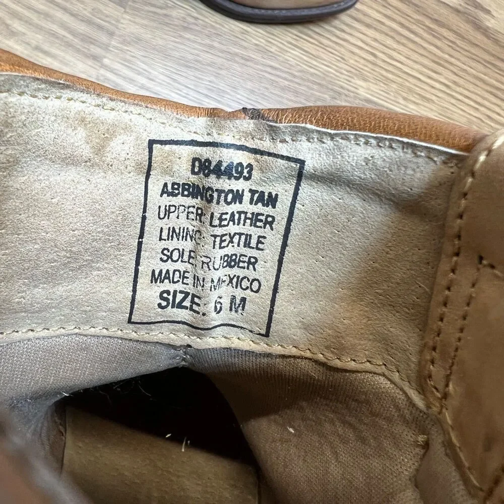 Harley Davidson Abbington Tan D84493 Women's 6 M Harness Ankle Boots